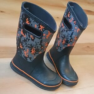 Bogs Camo Kids Rain Boot